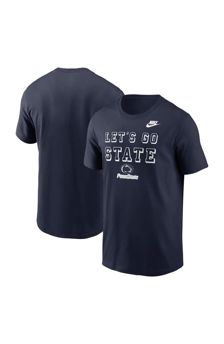 Nike Men's Nike Navy Penn State Nittany Lions Legacy Nickname T-Shirt, Alternate, color, Navy
