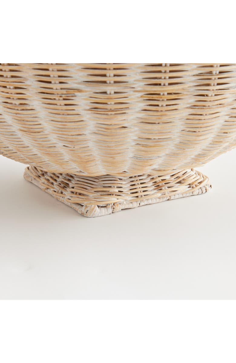 Napa Home & Garden Charleston Footed Bowl, Alternate, color, Beige