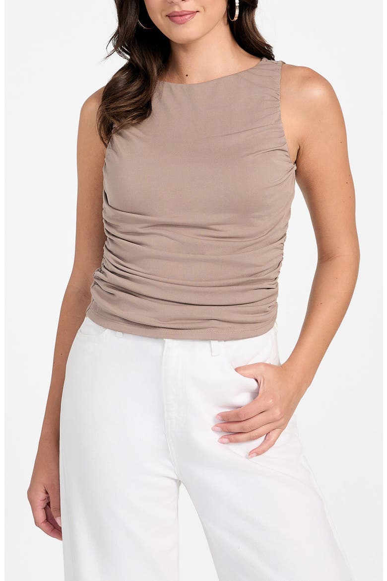 Ciena Ruched Tank, Main, color, G1K8-OPEN