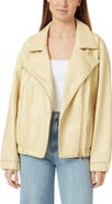Habitual Oversize Faux Leather Moto Jacket
