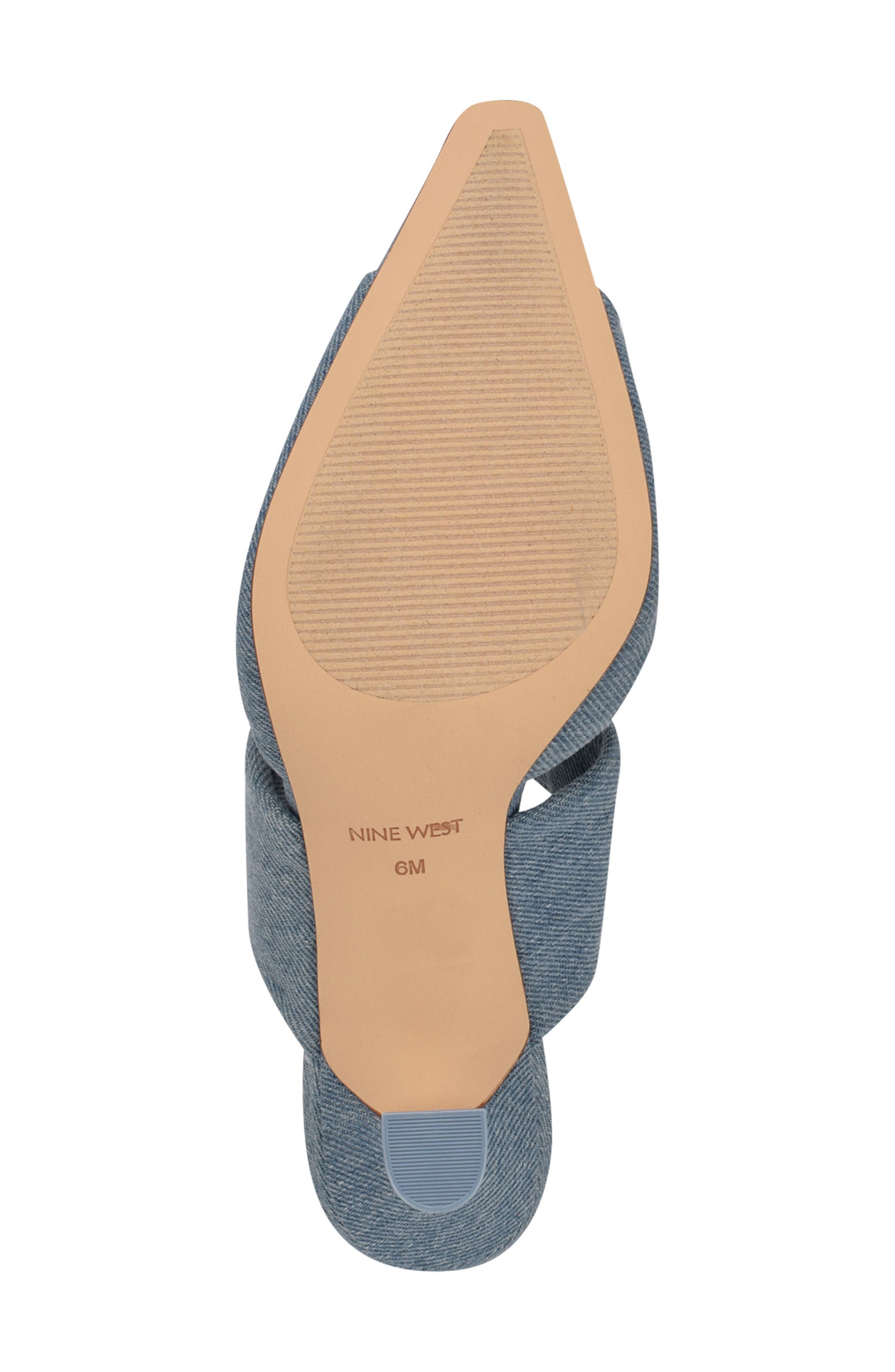 Crown Mule, Alternate, color, LIGHT DENIM