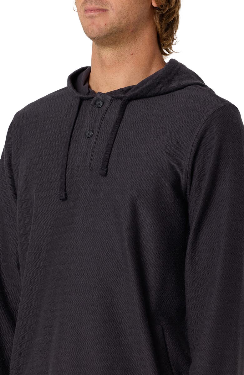 O'Neill Bavaro Cotton Blend Poncho Hoodie, Alternate, color,