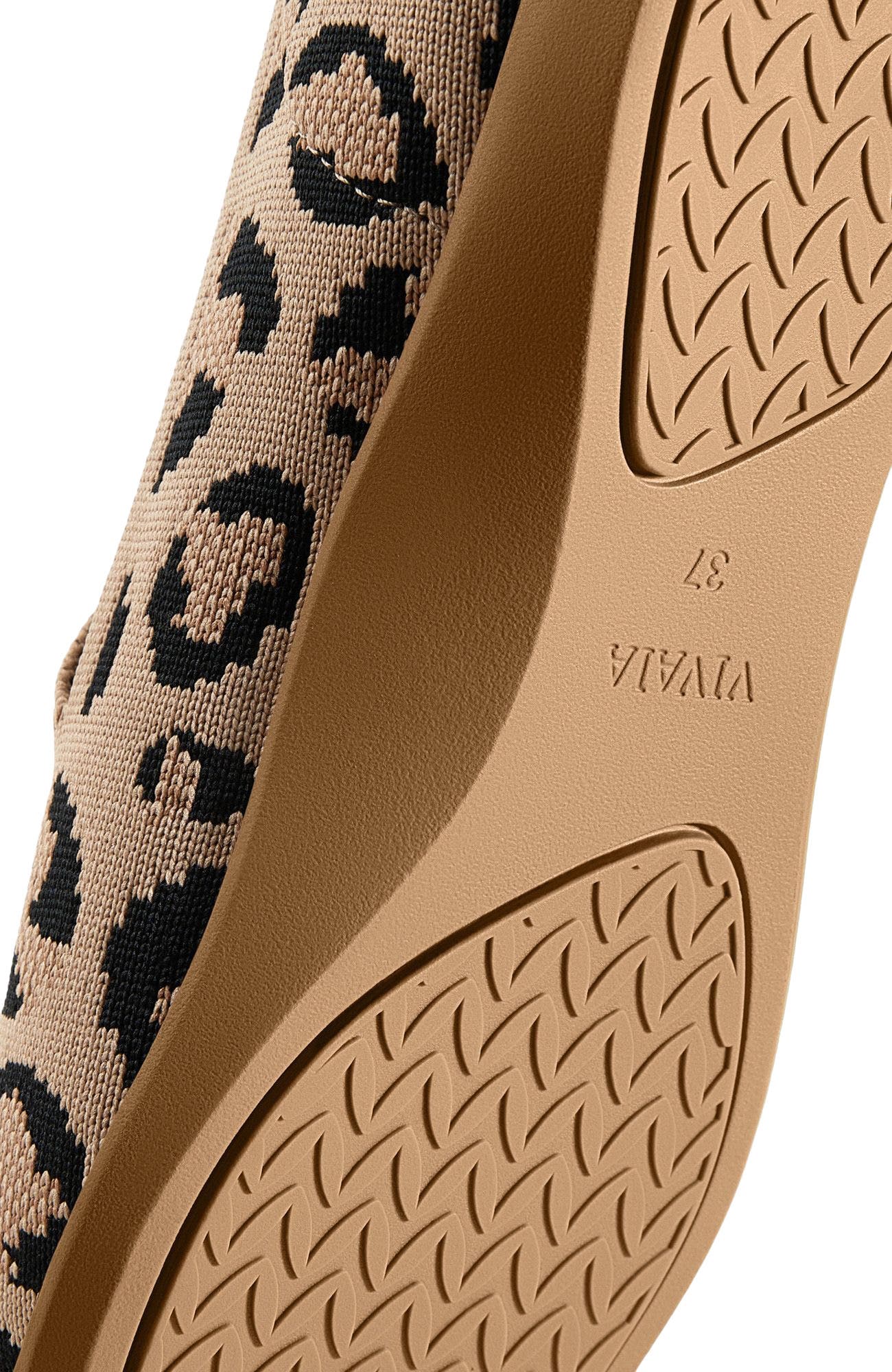 VIVAIA Water-Repellent Square-Toe Loafers, Alternate, color, Dark Leopard