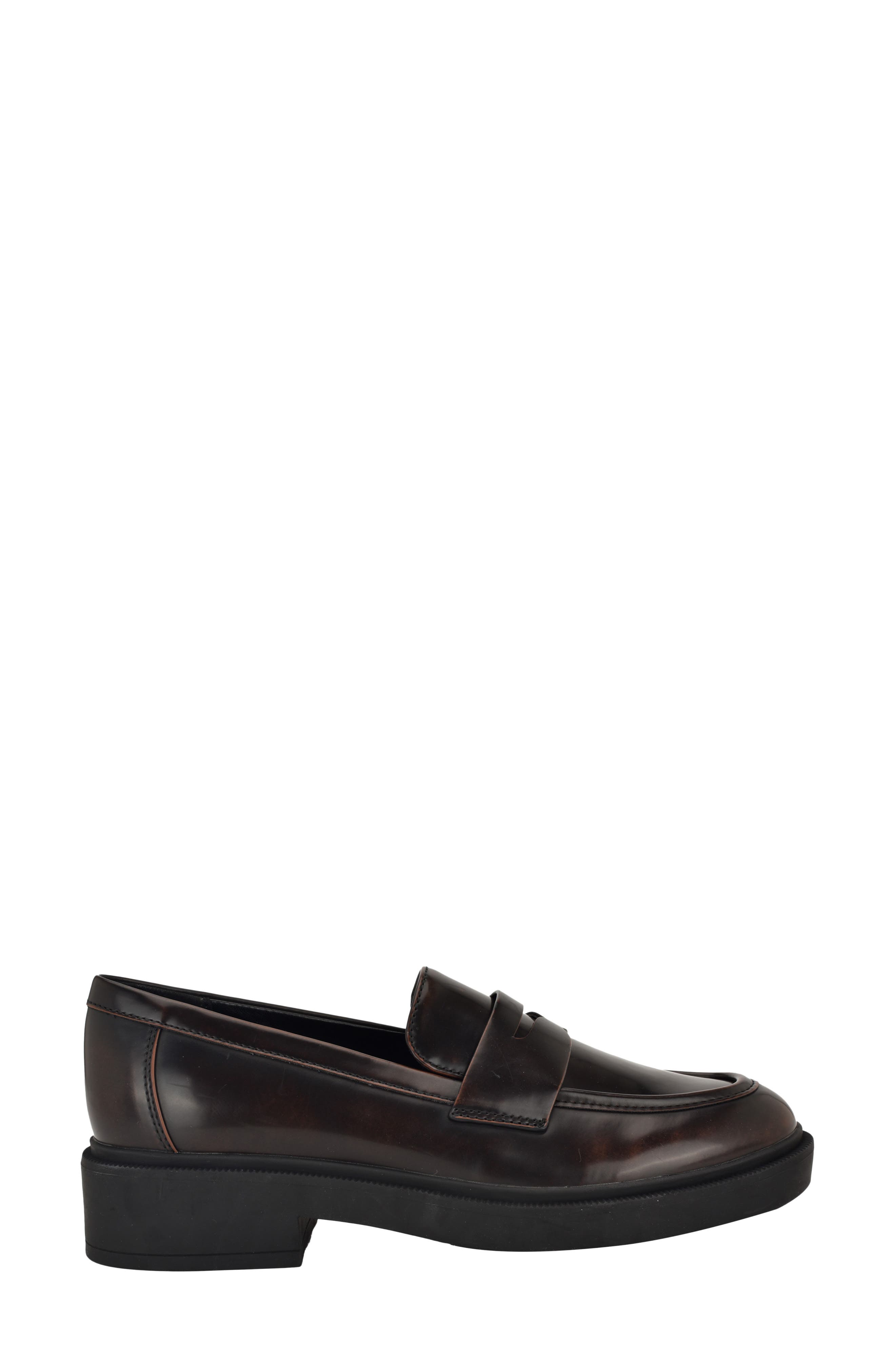 Otinya Penny Loafer, Alternate, color, BROWN