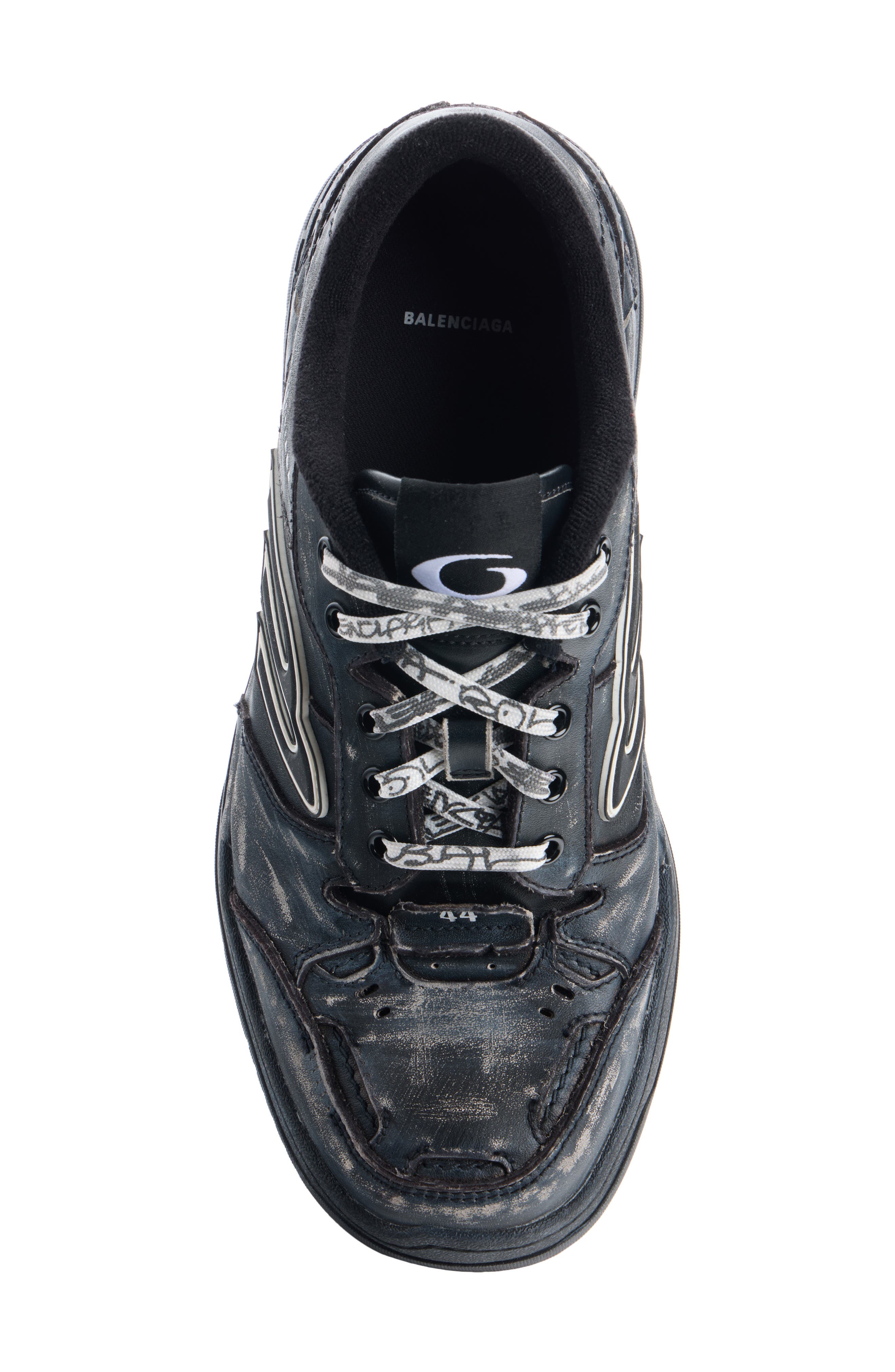 Balenciaga Hamptons Sneaker, Alternate, color, Black