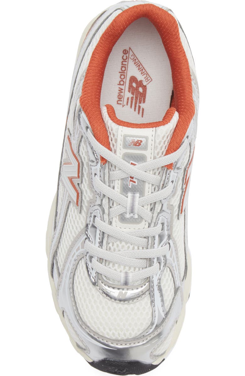 New Balance Kids' 740 Sneaker, Alternate, color, Silver Metallic/ Cinnamon