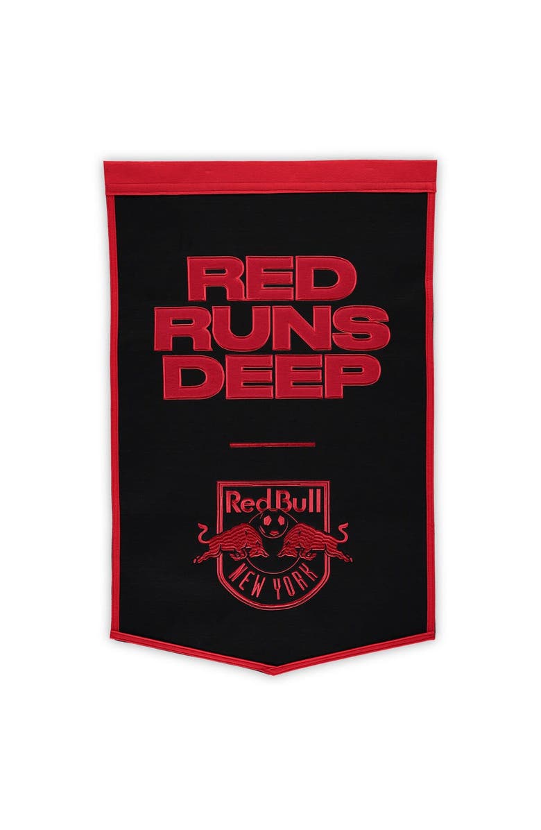WINNING STREAK New York Red Bulls Dynasty Banner, Main, color, Navy