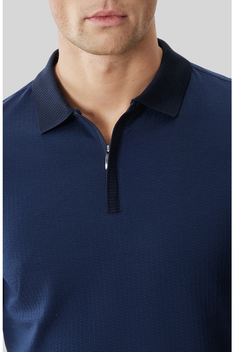 Whistler Half Zip Polo, Alternate, color, DARK CASPIAN
