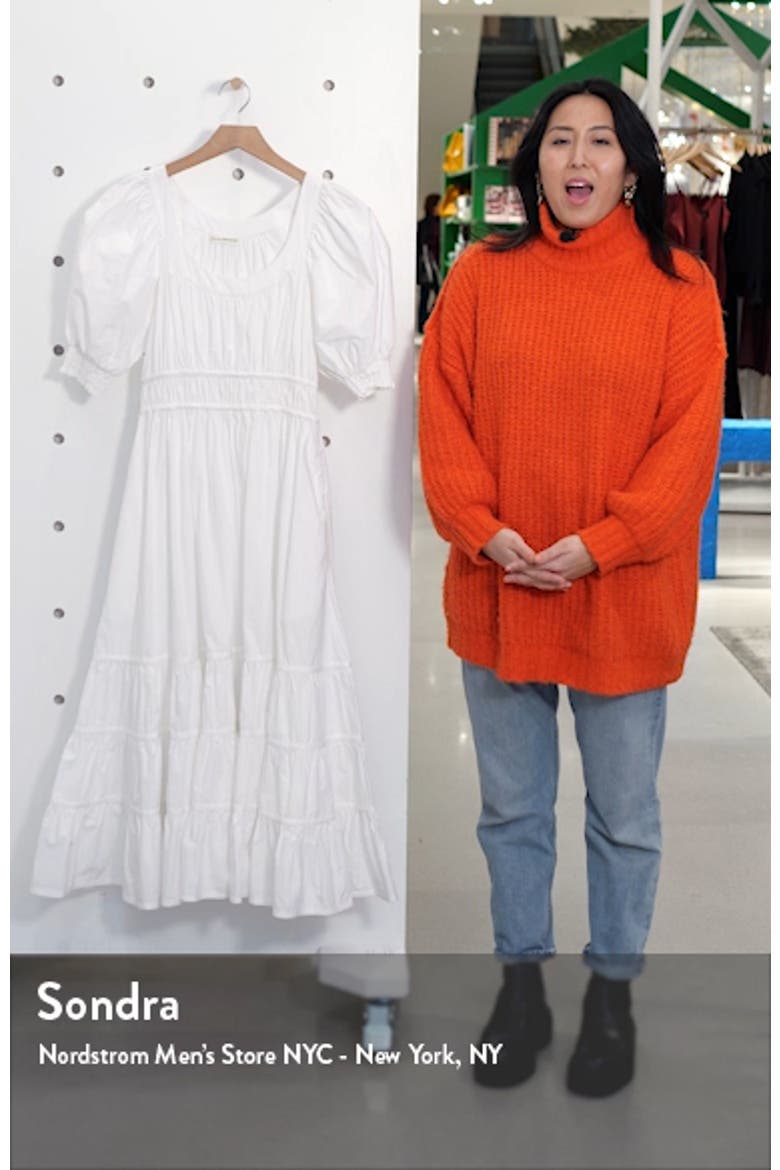 Juniper Puff Sleeve Midi Dress video