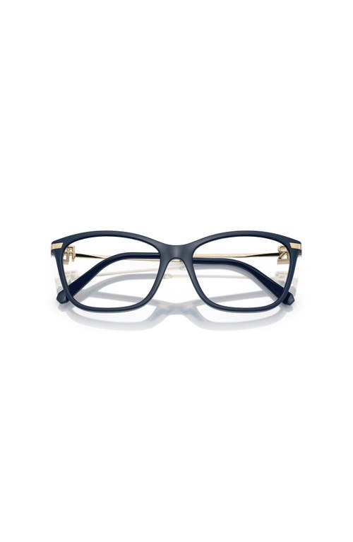 Ralph Lauren 55mm Butterfly Optical Glasses In Blue