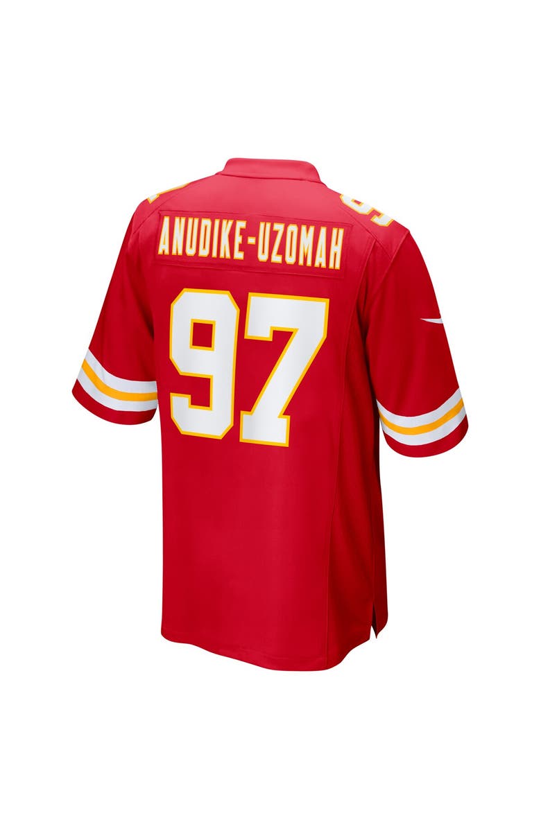 Nike Men's Nike Felix Anudike-Uzomah Red Kansas City Chiefs  Game Jersey, Alternate, color, 