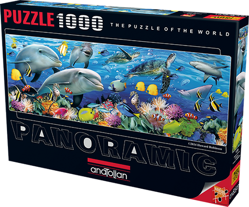 Anatolian Undersea 1000 piece Jigsaw Puzzle for Adults in Multicolor 