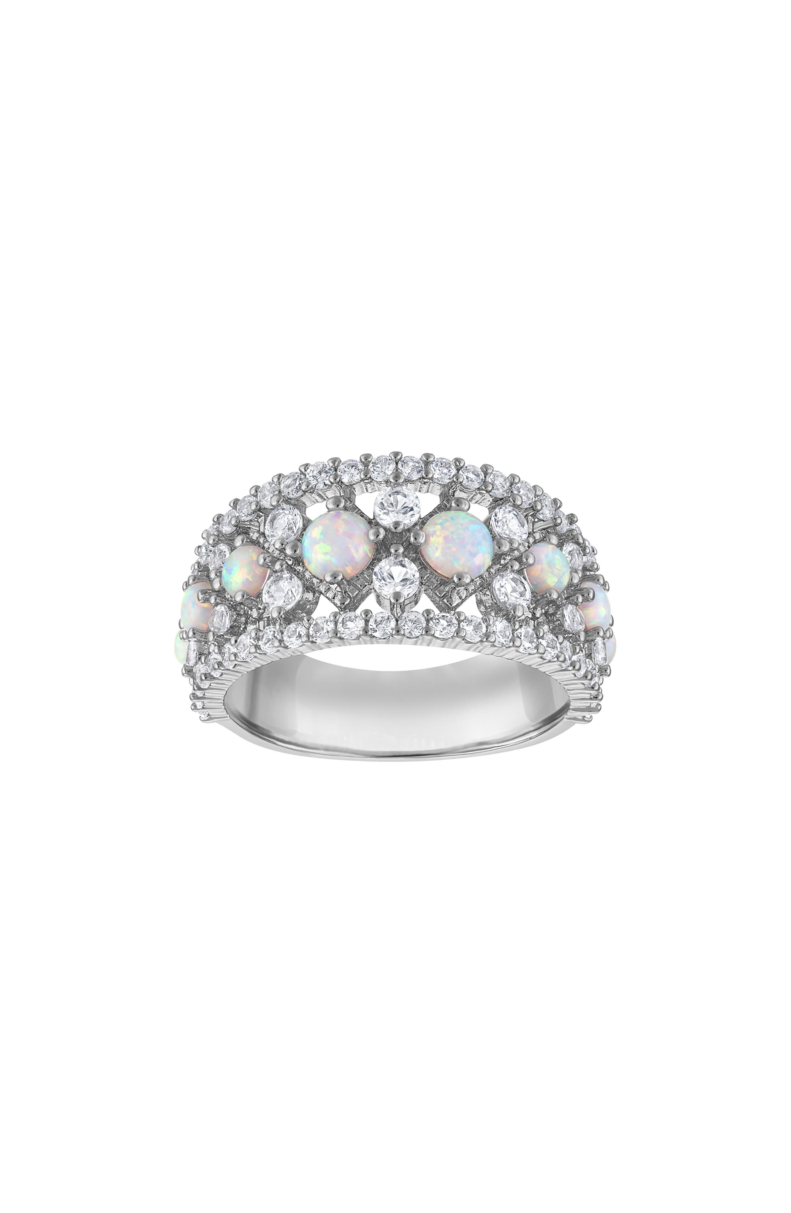 Lab Created Sapphire Statement Ring