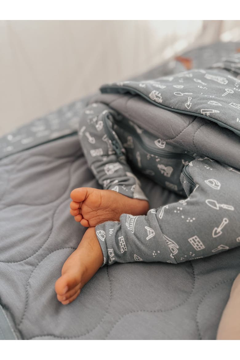 Unisex Baby Long Sleeve Transitional Swaddle Sleep Sack, Easy Diaper Changes, 2.5 TOG, Alternate, color, Construction
