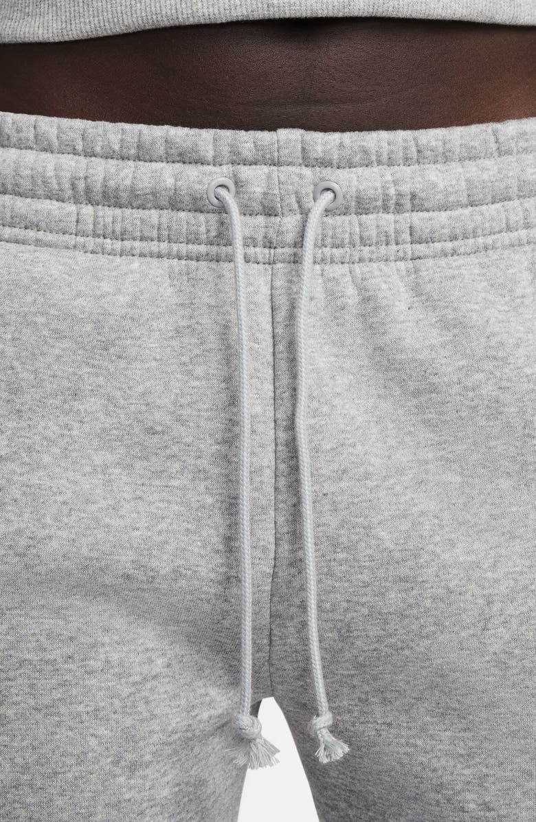 Nike Sportswear Phoenix Fleece Mid Rise Joggers, Alternate, color, Dark Grey Heather/ Sail