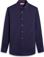 Bugatchi Jimmy OoohCotton® Floral Button-Up Shirt