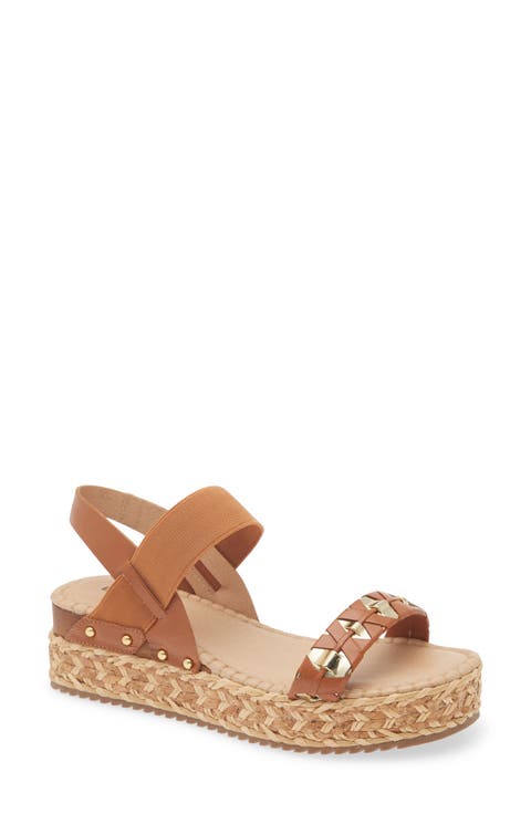 Noronha Slingback Platform Wedge Sandal (Women)