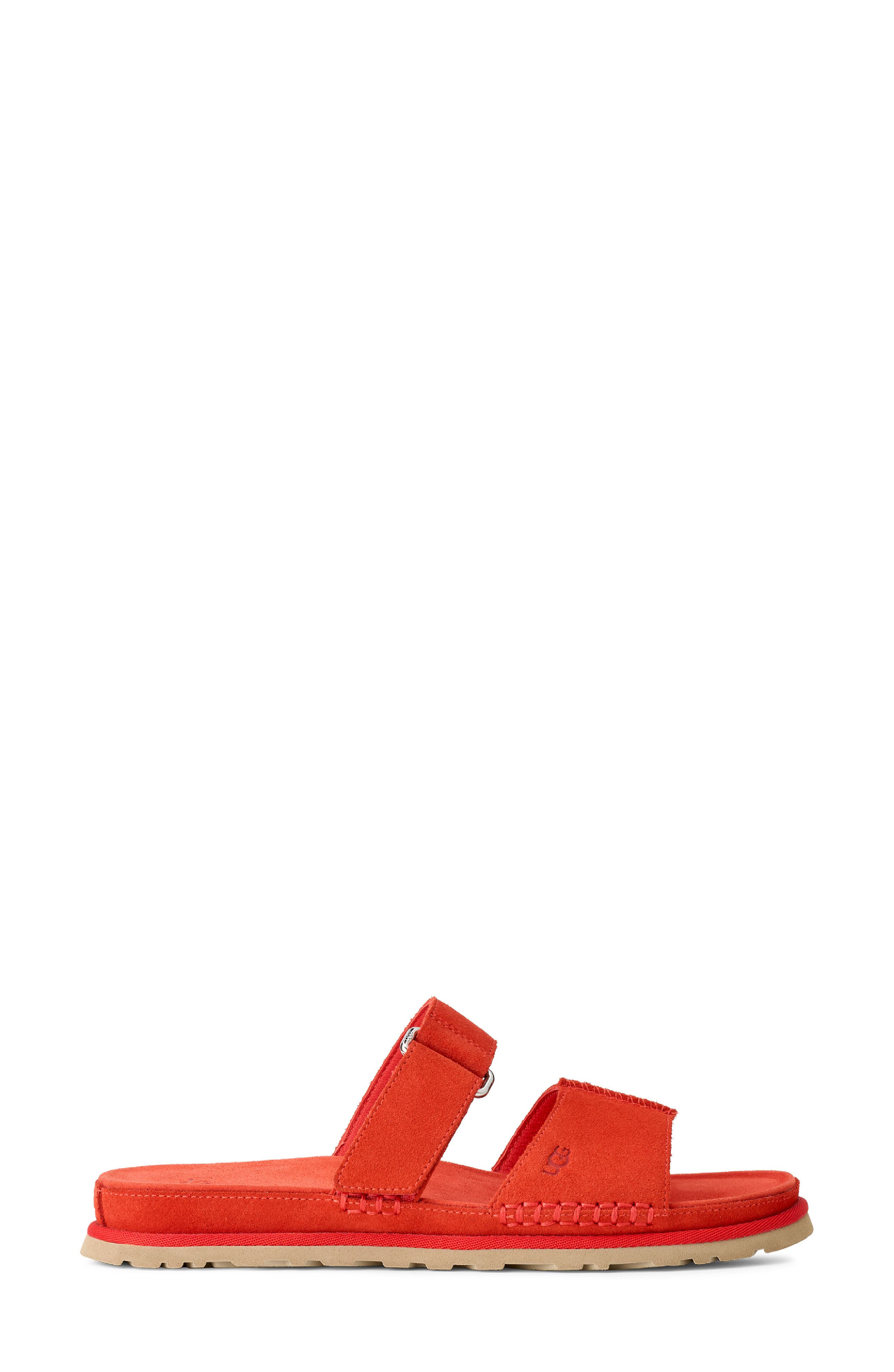 GoldenGaze Slide Sandal, Alternate, color, RED PEPPER