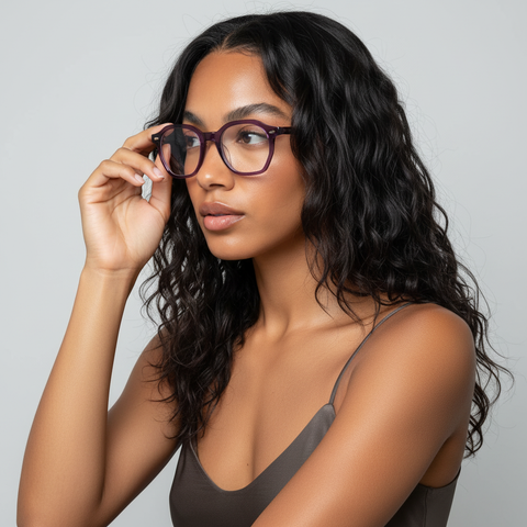 Haze 46mm Geometric Eyeglasses