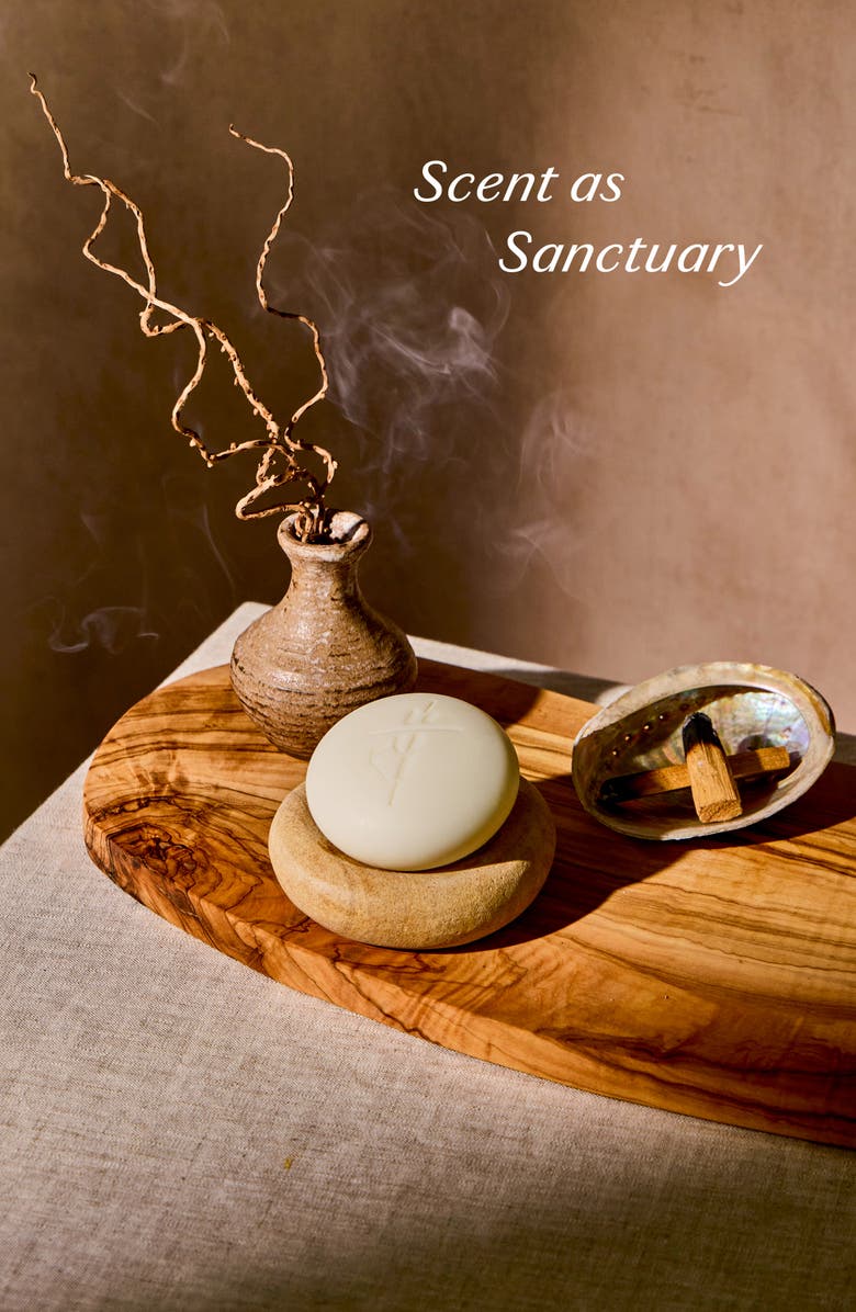 Kate McLeod Oud & Tuberose Body Stone - Moisturizing Lotion Bar, Alternate, color,