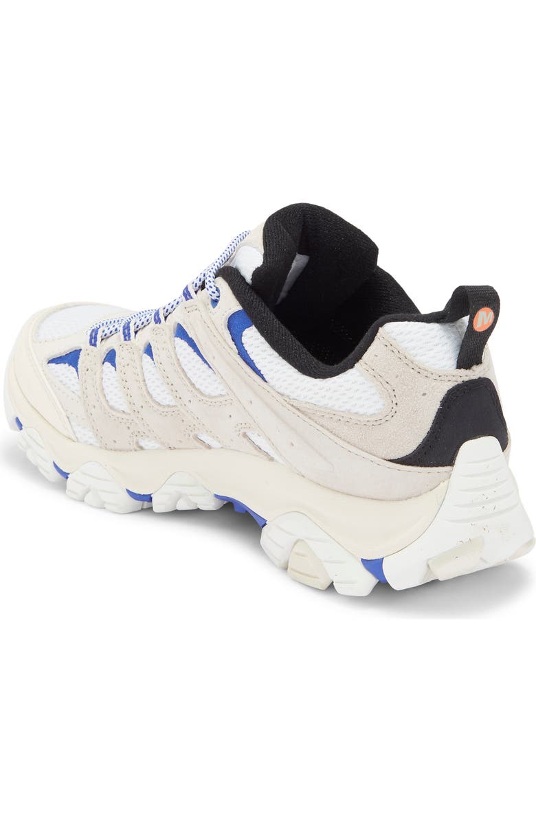 Merrell Moab 3 Hiking Shoe, Alternate, color, White/ Sapphire