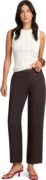 Onia Air Linen Mid-Rise Pant