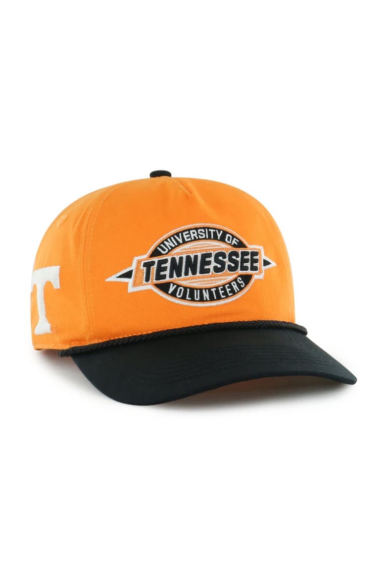 Youth '47  Tennessee Orange Tennessee Volunteers Frame Out Hitch Rope Adjustable Hat, Main, color, Tennessee Orange