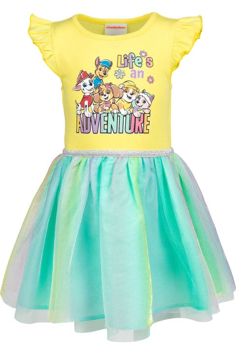 Short Sleeve Tutu Dress