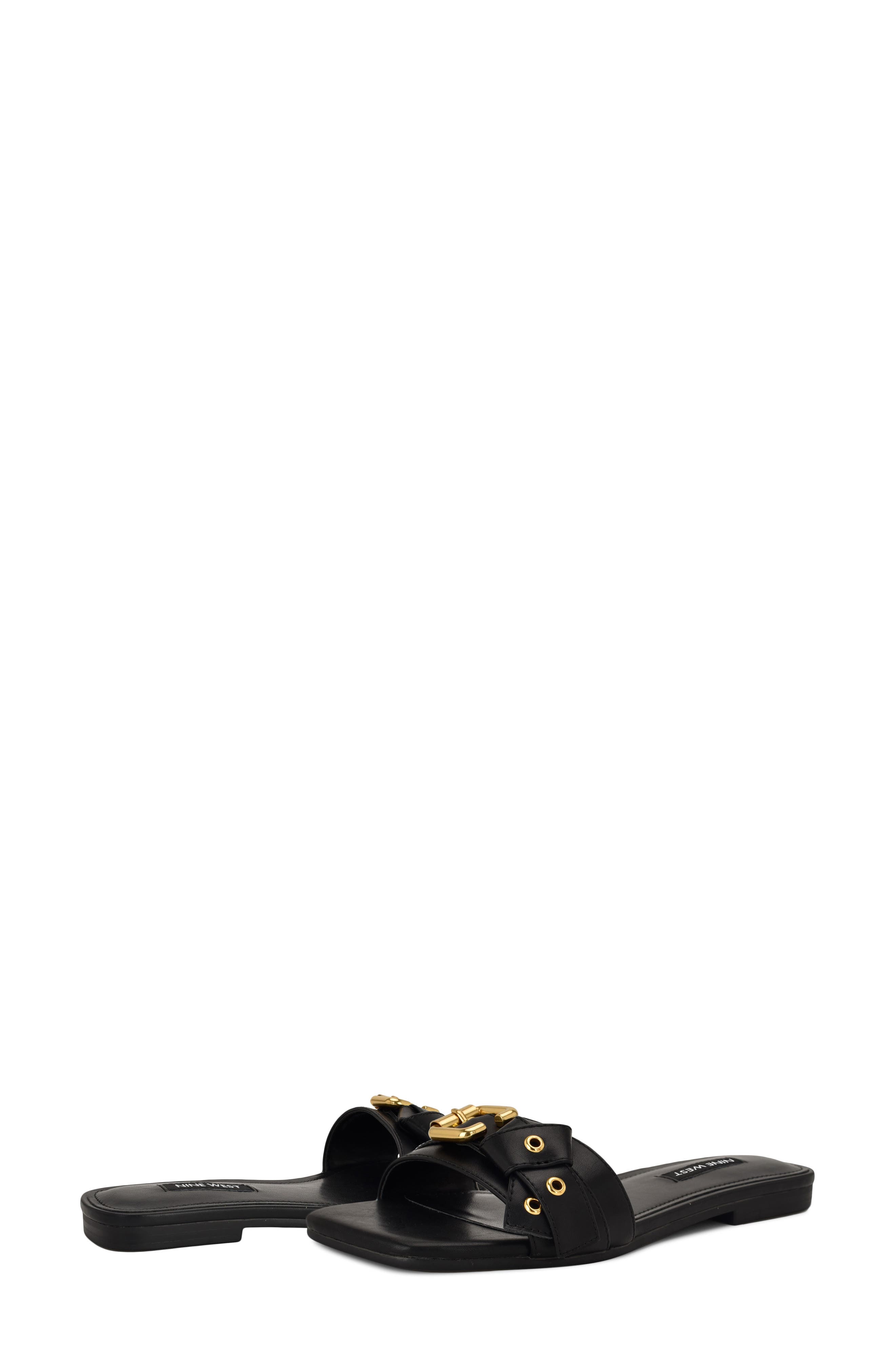 Nine West Missj Slide Sandal, Alternate, color, 