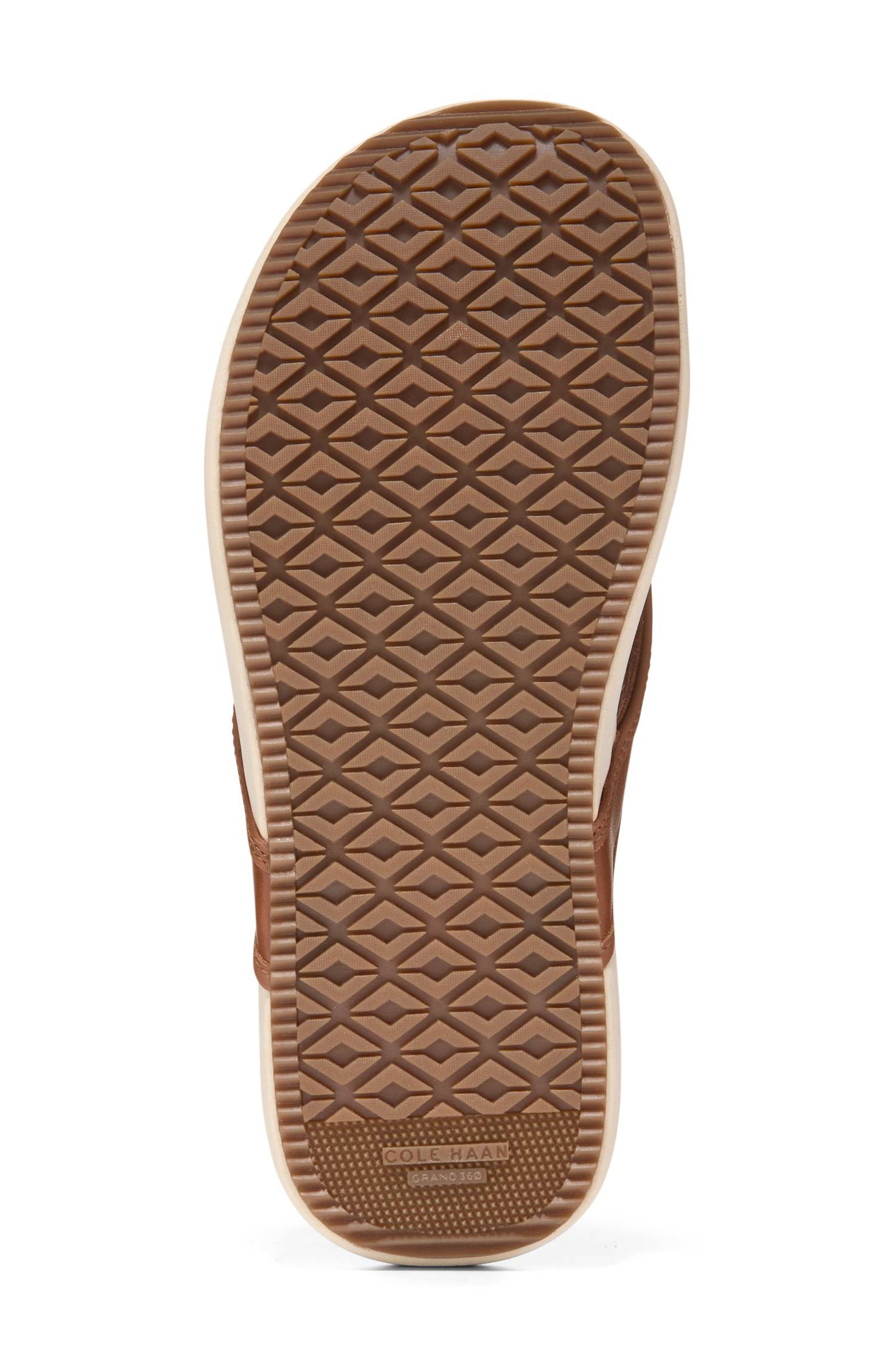 Cole Haan Montauk Resort Flip Flop, Alternate, color, British Tan Angora