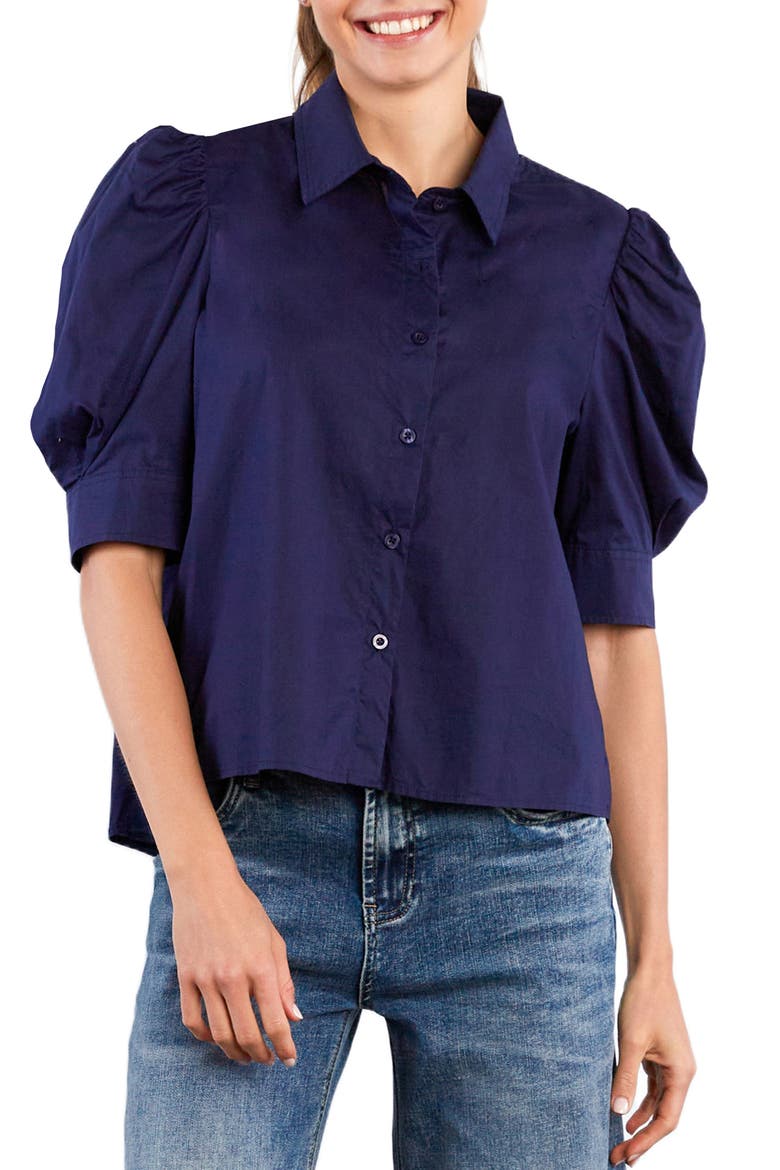 Perfect As Is Shirt, Main, color, BLUE ECLIPSE