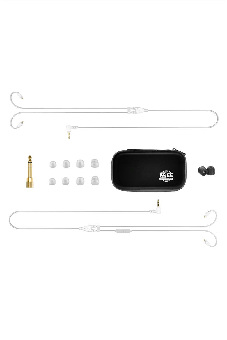 MX1 PRO Single Driver Musicians' In-Ear Monitors, Alternate, color, Clear