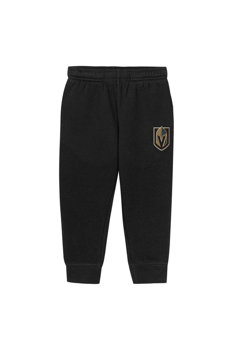 Toddler Outerstuff Black Vegas Golden Knights Chants and Cheers Fleece Hoodie and Pants Set, Alternate, color, Black