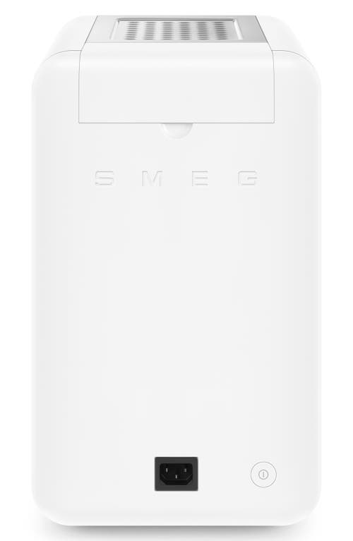 Smeg Mini Stainless-steel Espresso Coffee Machine White In Matte White