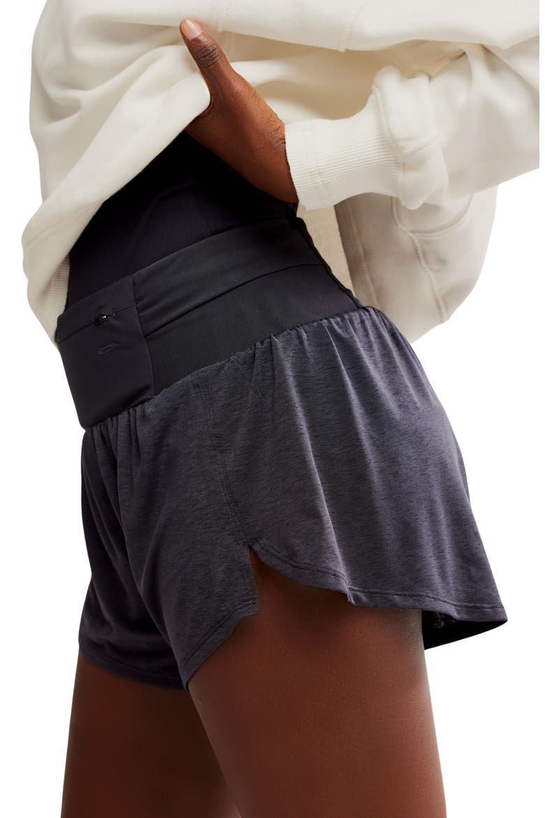 Light As Air Run Shorts, Alternate, color, BLACK