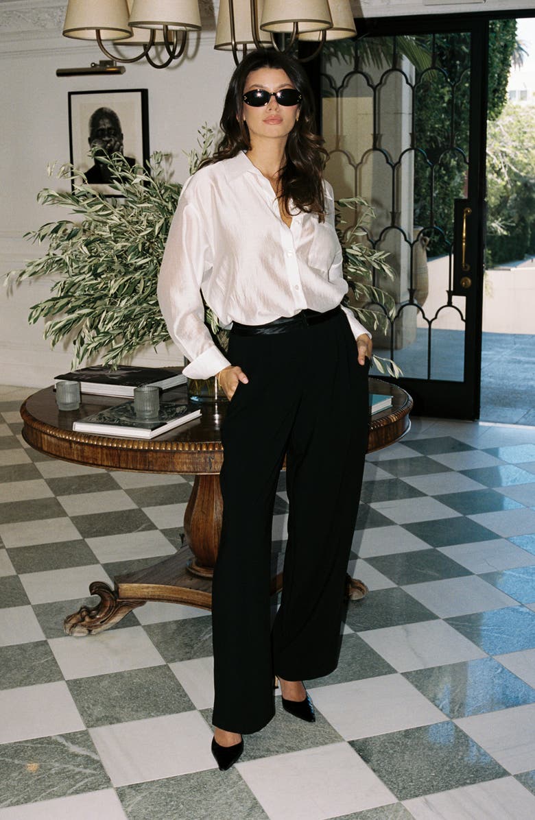 WAYF x CHÉRIE MADELEINE Reverie Organza Shirt, Alternate, color,