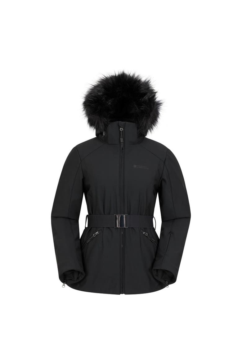 Swiss Recco Ski Jacket, Main, color, Black