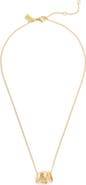 COACH Braided Signature Rondelle Pendant Necklace