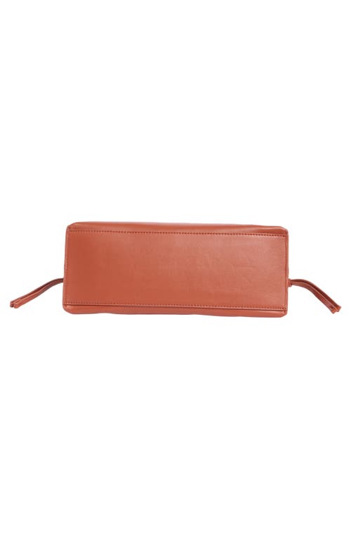Sam Edelman Poppy Small Drawstring Crossbody Bag In Orange