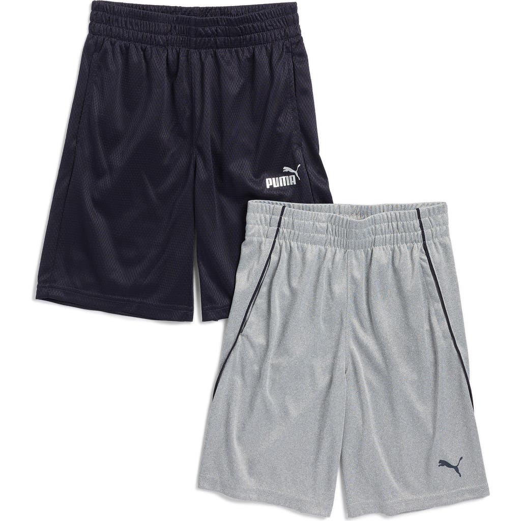 Shop Puma Kids' 2-pack Interlock & Mesh Shorts