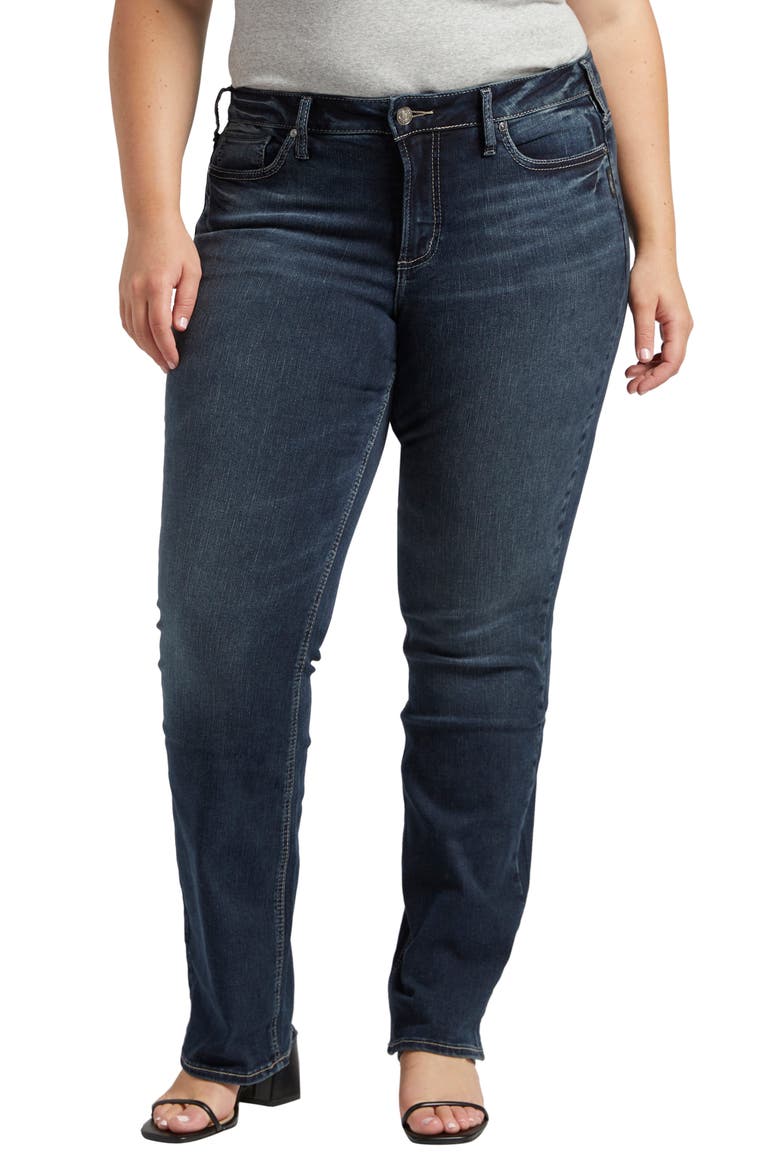 Suki Slim Fit Bootcut Jeans, Main, color, INDIGO