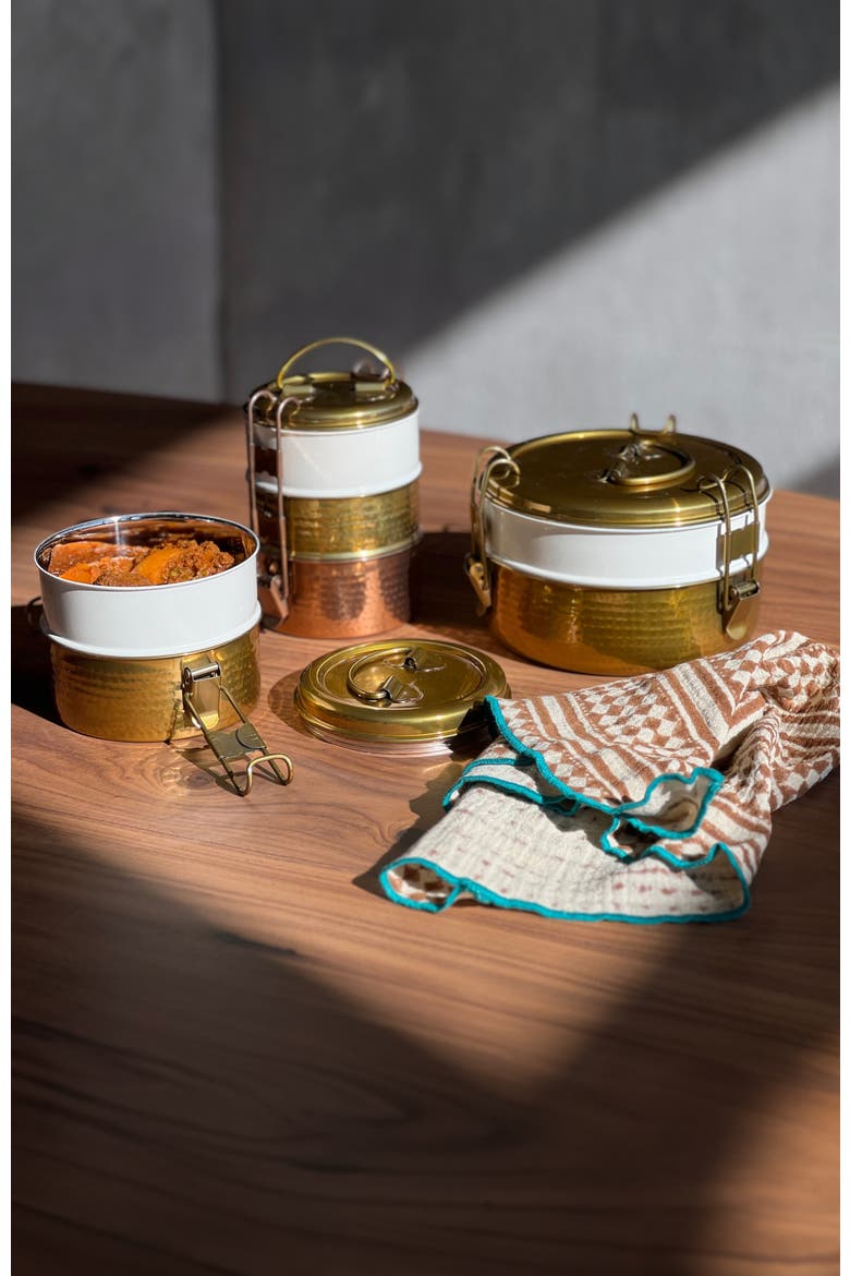 Tiffin Boxes - Large 2 layer, Alternate, color, None