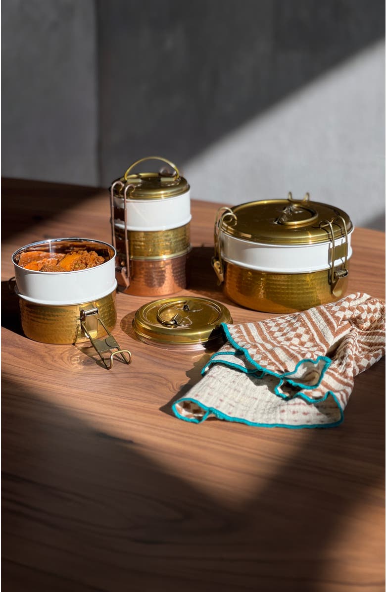 Verve Culture Tiffin Boxes - Large 2 layer, Alternate, color, NO COLOR