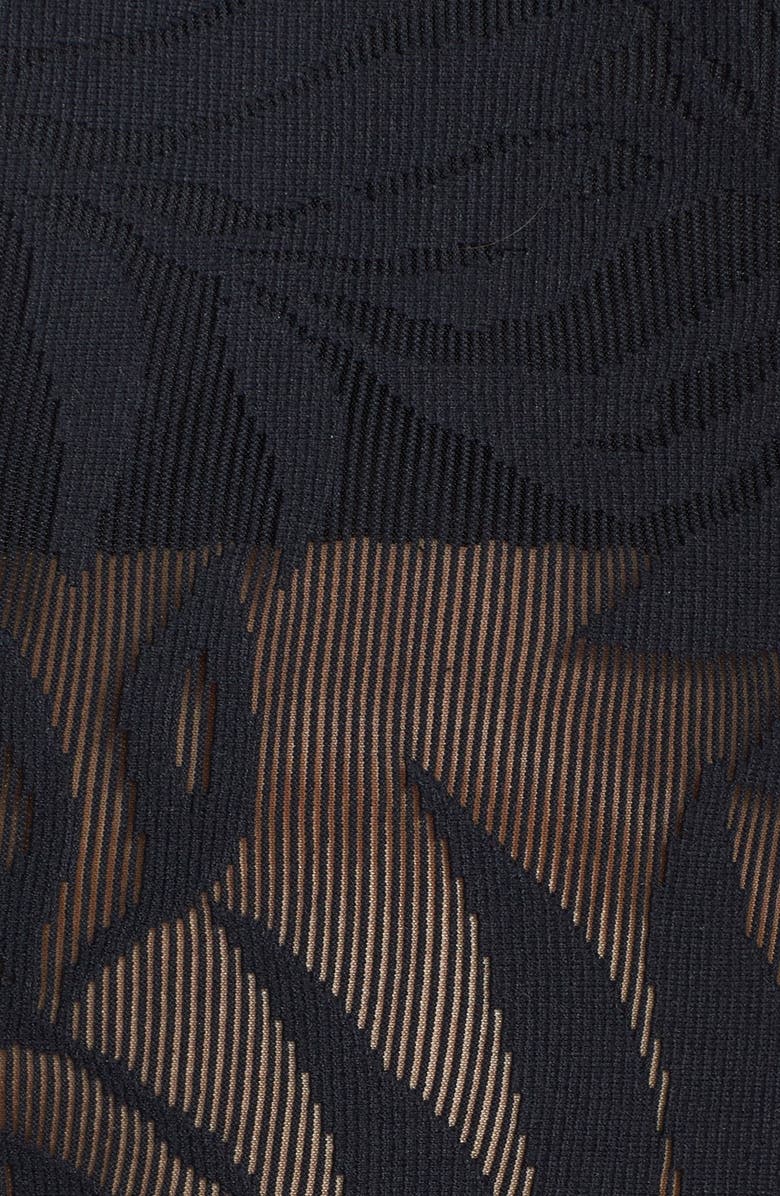 Robin Piccone Burnout Halter One-Piece Swimsuit, Alternate, color,