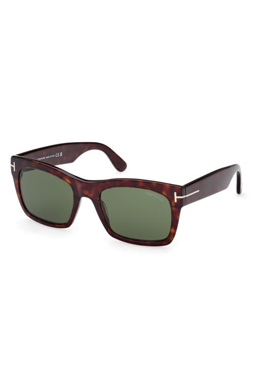 Tom Ford Nico 56mm Square Sunglasses In Brown