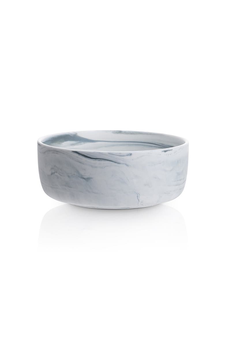 Brighton Porcelain 4-Piece Bowl Set, Alternate, color, Gray