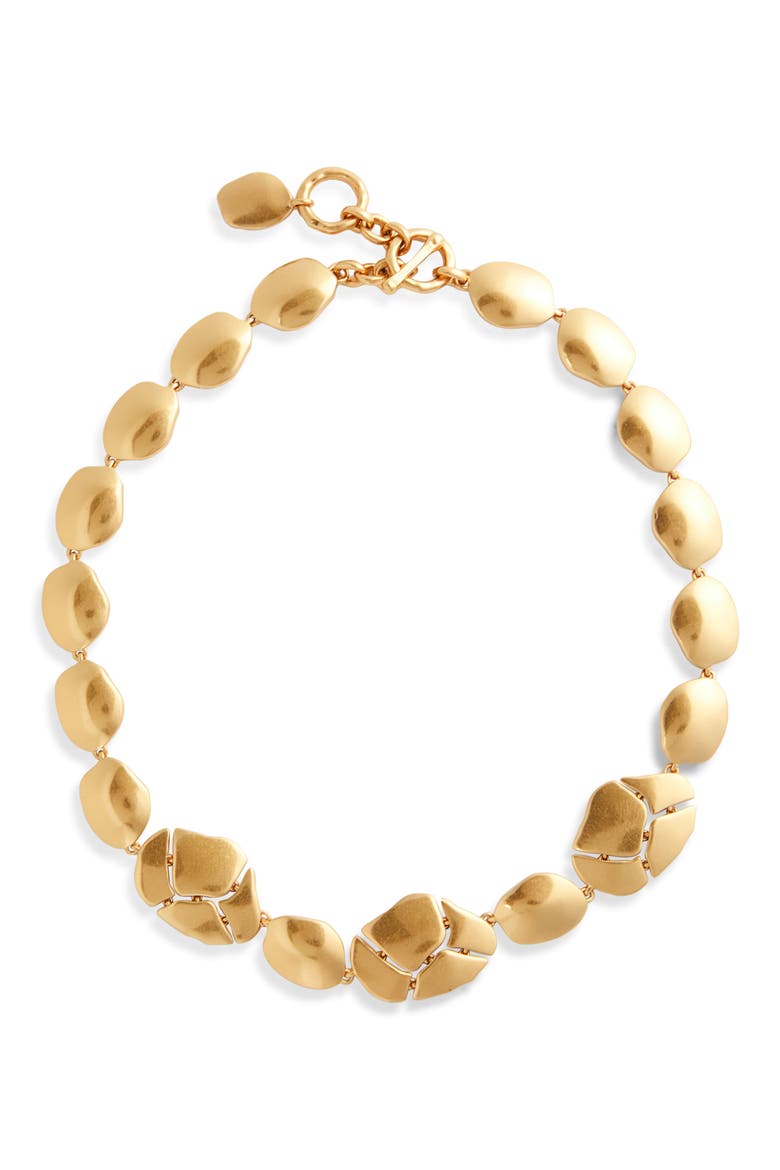 Byron Chain Necklace, Main, color, ANTIQUE GOLD ATG