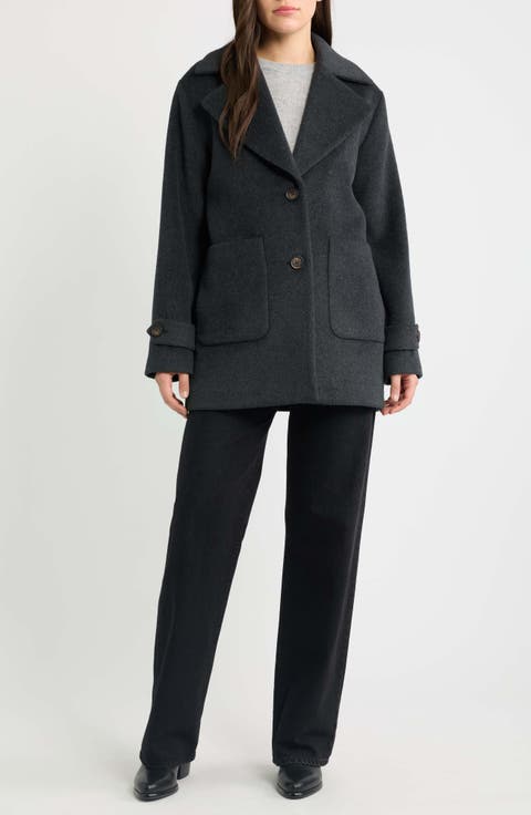 Wool Blend Coat