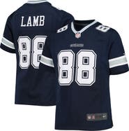 Nike Girls Youth Nike CeeDee Lamb Navy Dallas Cowboys Game Jersey