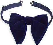 CLIFTON WILSON Velvet Silk Butterfly Bow Tie